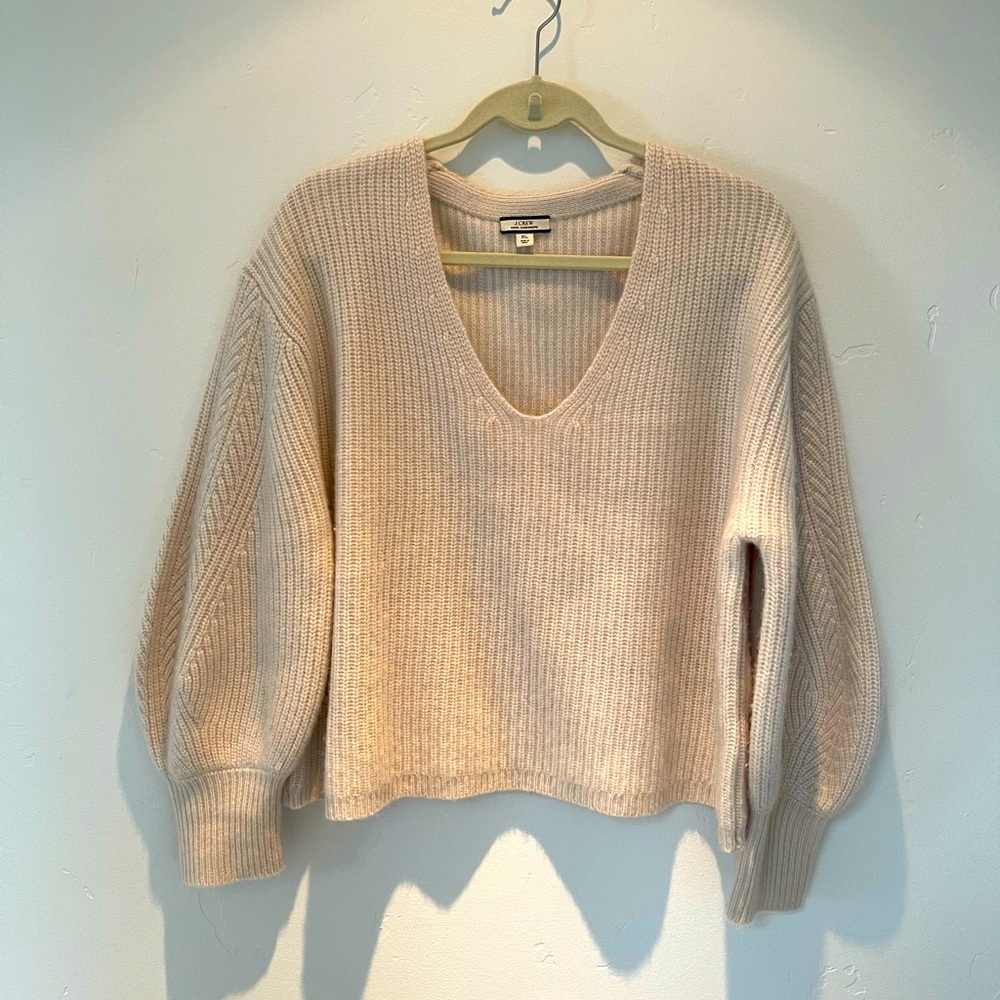 J crew cashmere sweater